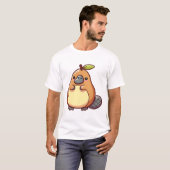 Schnabeltier Birne T-Shirt (Vorne ganz)