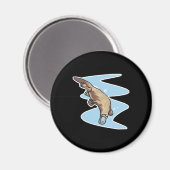 Schnabeltier Magnet (Vorderseite/Rückseite)