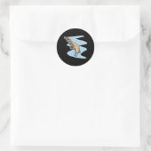 Schnabeltier Runder Aufkleber (Tasche)