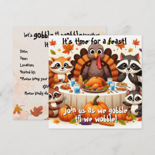 Schnabulieren bis wir Wackeln Einladung