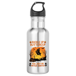 Schnall An Butterblume Halloween Geist Hexenhut Be Edelstahlflasche
