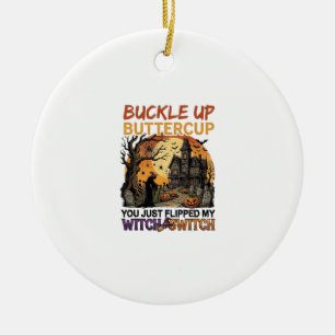 Schnall An Butterblume Hexen Schalter Halloween Ve Keramik Ornament