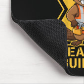Schnall An Buttercup Biber Arbeitsplatzsicherheits Mousepad (Ecke)