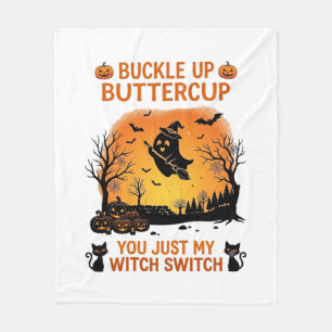 Schnall An Buttercup Halloween Geist Hexenhut Bese Fleecedecke