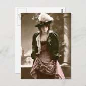 Schnallen Federn und mehr Postkarte (Vorne/Hinten)