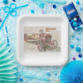 Schnallen Pappteller (Party)