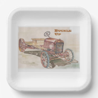 Schnallen Pappteller