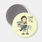 Schnallen Sie Cowboy-Hemden und Geschenke auf Magnet (Vorderseite/Rückseite)