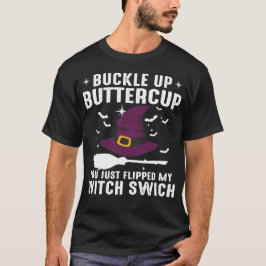 Schnallen Sie die Buttertasse hoch T-Shirt