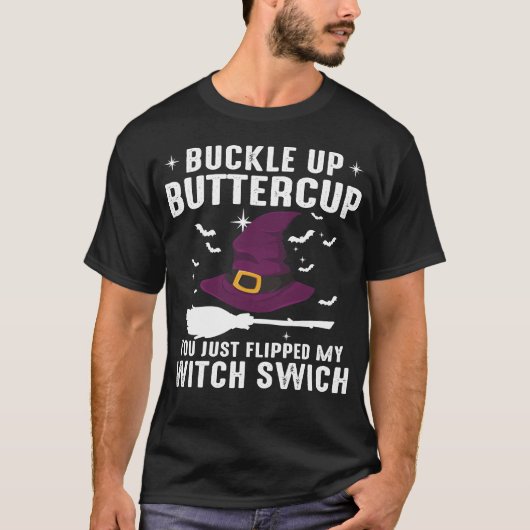 Schnallen Sie die Buttertasse hoch T-Shirt (Vorderseite)