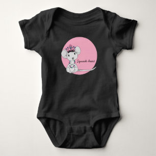 Schnallen Sie die Maus Baby Strampler