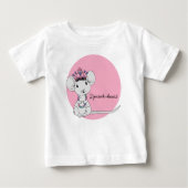 Schnallen Sie die Maus Baby T-shirt (Vorderseite)