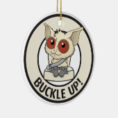 Schnallen Sie Ihre Kinder um, um Ihnen Liebe zu Keramikornament (Rechts)