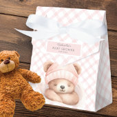Schnallen Sie sich die Bear Baby Dusche Gefälligke Geschenkschachtel