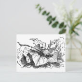 Schnapp-Drache-Fliege Postkarte (Stehend Vorderseite)