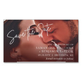 Schnäppchenbudget 25 Speichern Sie das Datum der M Magnetische Visitenkarte (Vorderseite)