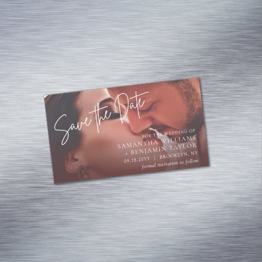 Schnäppchenbudget 25 Speichern Sie das Datum der M Magnetische Visitenkarte (Beispiel)