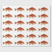 Schnapper-Packpapier Geschenkpapier (Flach)