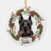Schnapperhund Keramik Ornament (Vorne)