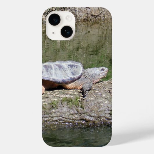 Schnappschildkröte Case-Mate iPhone Hülle (Rückseite)