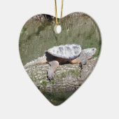 Schnappschildkröte Keramikornament (Links)