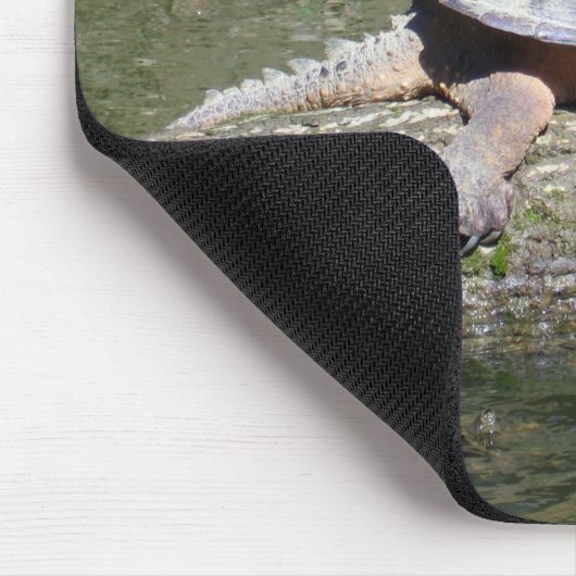 Schnappschildkröte Mousepad (Ecke)