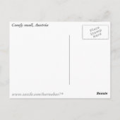 Schnappschnecke Postkarte (Rückseite)