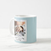 Schnappschuss-Foto für den ersten Vater Kaffeetasse (Vorderseite Links)