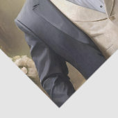 "Schnappschuss Liebe: Eine krokodilische Hochzeits Seidenpapier (Detail)