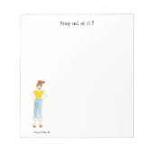 Schnappschuss Notizblock (Vorderseite)