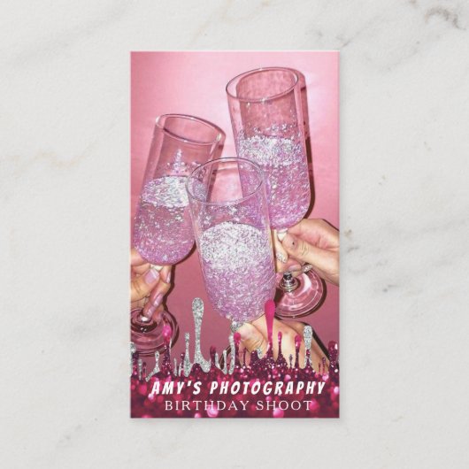 Schnappschuss Special Moments Geburtstagsfotograf Visitenkarte (Vorderseite)