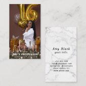 Schnappschuss Special Moments Geburtstagsfotograf Visitenkarte (Vorne/Hinten)