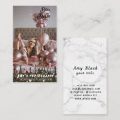 Schnappschuss Special Moments Geburtstagsfotograf Visitenkarte (Vorne/Hinten)