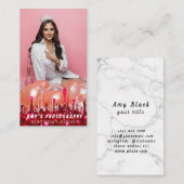 Schnappschuss Special Moments Geburtstagsfotograf Visitenkarte (Vorne/Hinten)