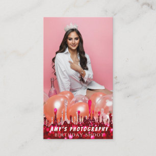 Schnappschuss Special Moments Geburtstagsfotograf Visitenkarte