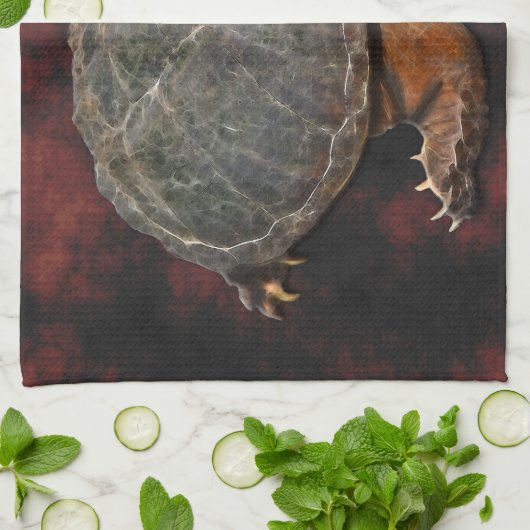 Schnappschuss Terrapin-lover Geschenk Handtuch (Gefaltet)