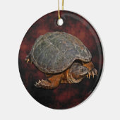 Schnappschuss Terrapin-lover Geschenk Keramikornament (Links)