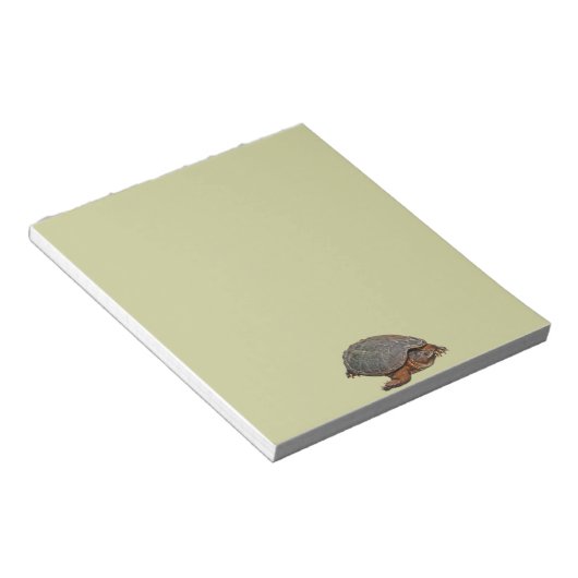Schnappschuss Terrapin-lover Geschenk Notizblock (angewinkelt)