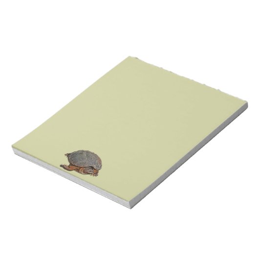 Schnappschuss Terrapin-lover Geschenk Notizblock (Rotiert)