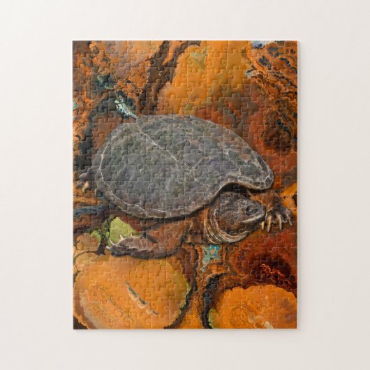 Schnappschuss Terrapin-lover Geschenk Puzzle (Vertikal)