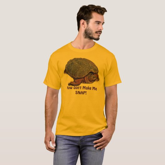 Schnappschuss Terrapin-lover Geschenk T-Shirt (Vorne ganz)