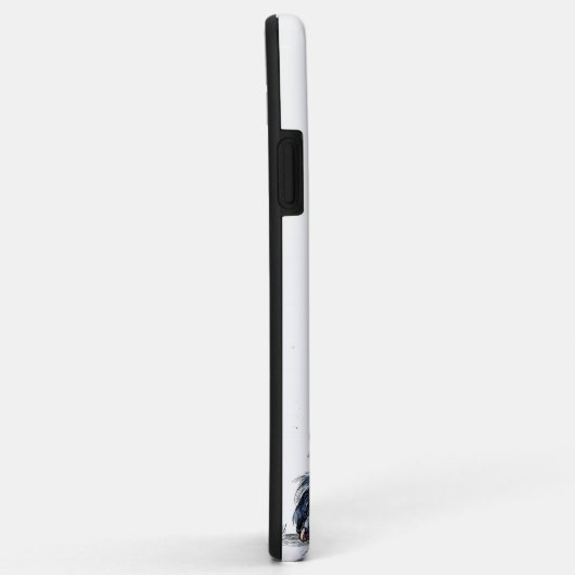 Schnappt einfach Werewolf Halloween Monster Design Case-Mate iPhone Hülle (Hinten/Rechts)