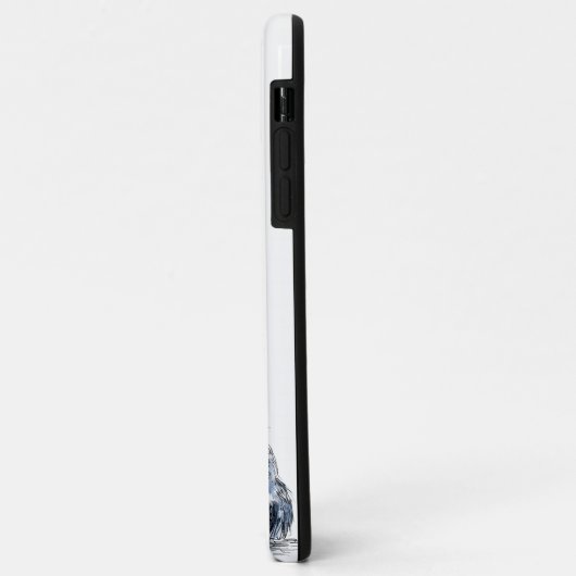 Schnappt einfach Werewolf Halloween Monster Design Case-Mate iPhone Hülle (Hinten/Links)