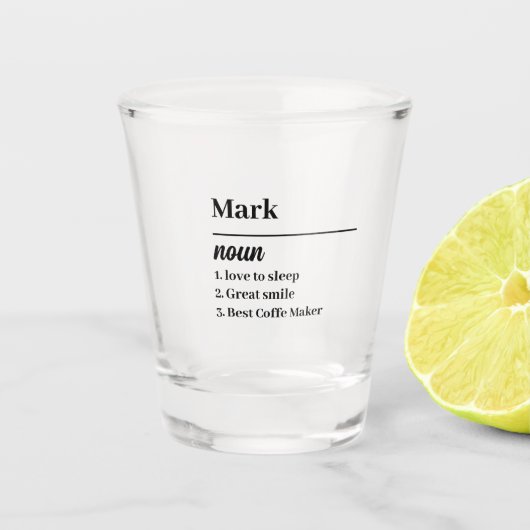 SCHNAPSGLAS (Vorderseite)