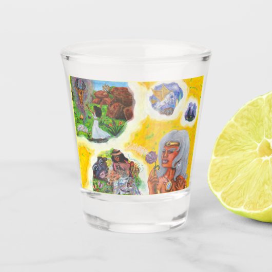 Schnapsglas (Vorderseite)
