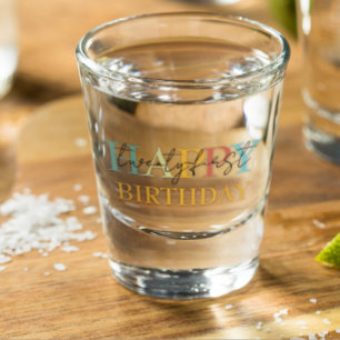 Schnapsglas 21. Einundzwanzigster oder jeder Gebur