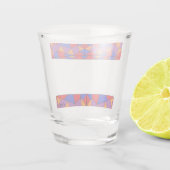 Schnapsglas : abstraktes Design (Rückseite)