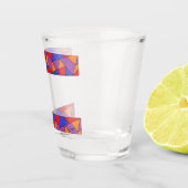 Schnapsglas : abstraktes Design (Rechts)