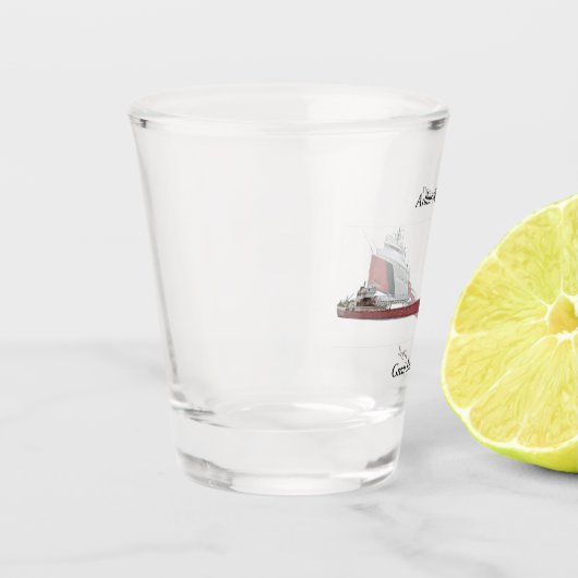 Schnapsglas Arthurs M. Anderson (Links)