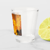 Schnapsglas Phoenix im Flug (Rechts)